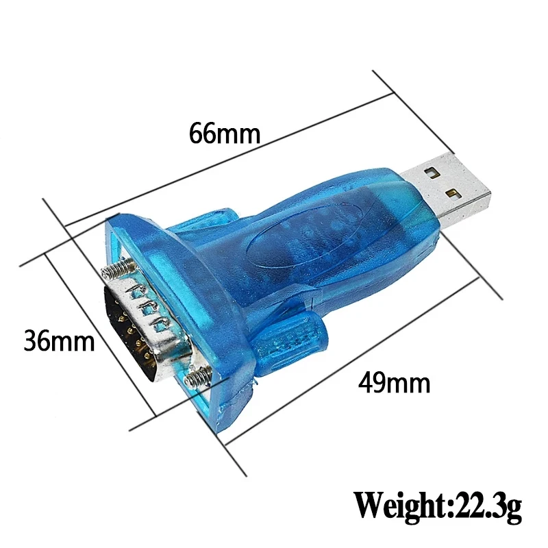 Фото HL-340 HL340 Новый USB Для RS232 COM-порта, последовательный PDA 9 pin DB9, адаптер для sup-порта №5