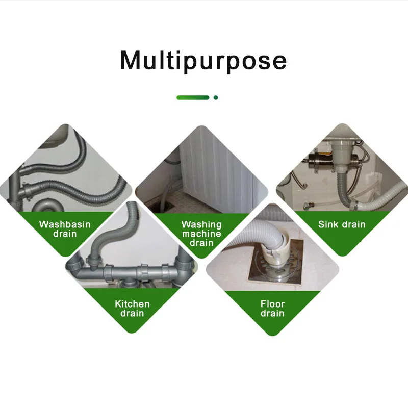 Силиконовая сливная труба дезодорант машина для мытья труб соединительные
