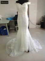custom made lace mermaid wedding dresses applique wedding gowns vestidos de novia beaded bridal dresses