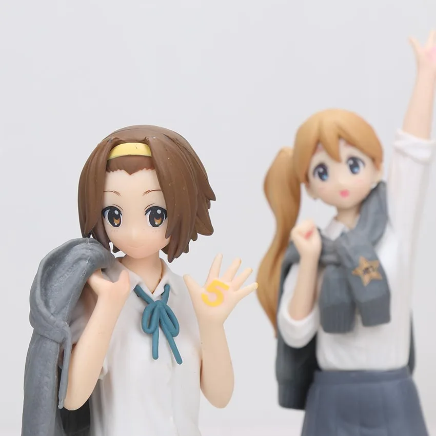 К-он! Hirasawa Yui Akiyama Mio Tainaka ритсу Kotobuki Tsumugi Адзуса Накано 5th юбилей ПВХ фигурка модель игрушки
