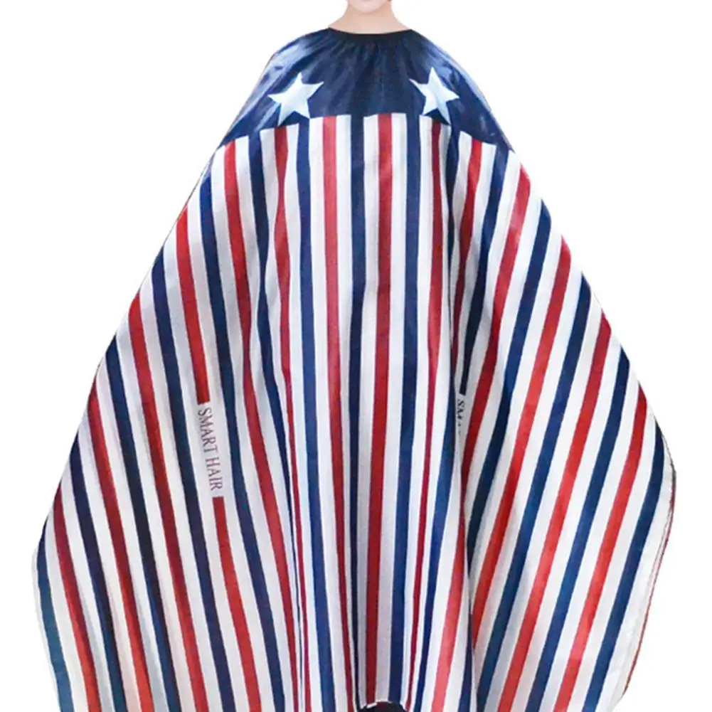 Антистатическая накидка для волос взрослых домашний салонный фартук с принтом