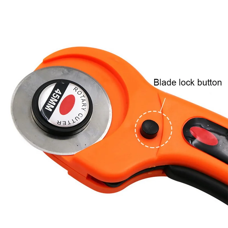 Переносные вращающиеся ножницы для шитья 45 мм 1 шт. комфортная петля вращающийся