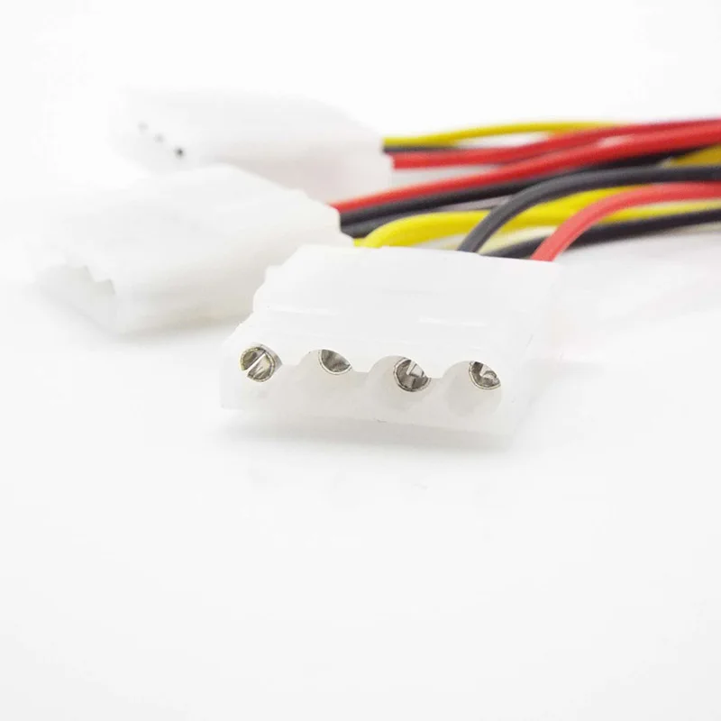Шнур питания шасси 0 2 м одна точка три большой 4P Ide шнур разъема SATA A7