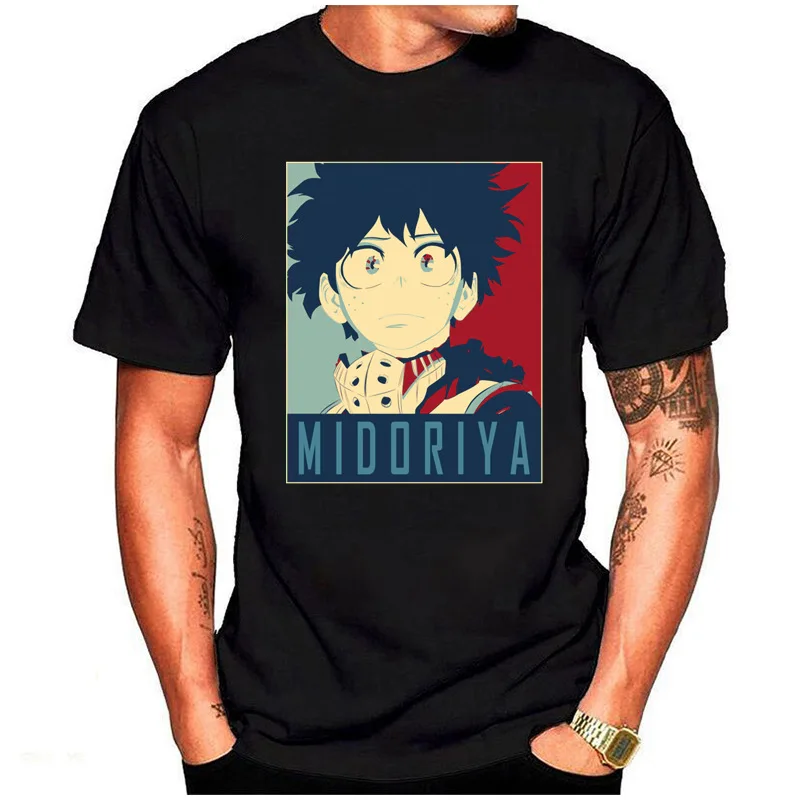 

Моя геройская Академия Lvgu Izuku, повседневная трендовая футболка, нижняя рубашка, производные анимации