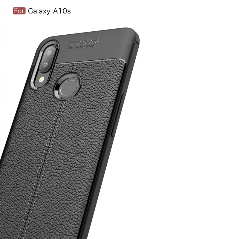 Мягкий бампер чехол для samsung Galaxy A10s силиконовый ударопрочный ТПУ полный телефона