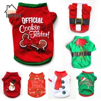 snailhouse pet dog clothes christmas costume cute cartoon clothes for small dog cloth costume dress xmas apparel for kitty dogs
