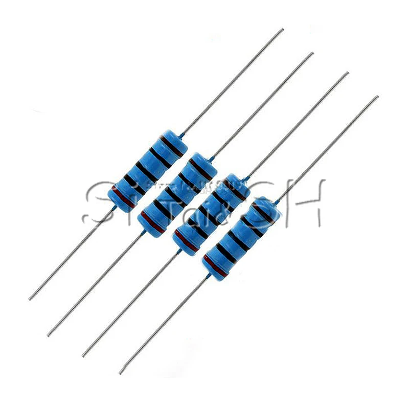 10 шт. металлический пленочный резистор 3 Вт 1% 2 R-2 M 100 120 150 220 270 330 390 470 1K K 4 7 10K 15K 100K 470K