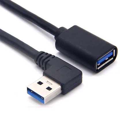 Удлинительный кабель для USB 3 0 угол 90 градусов стандартная передача кабеля с