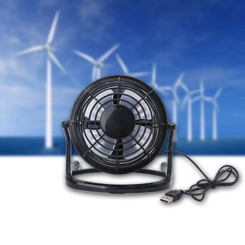 

Mini Portable Super Mute Plastic USB Fan Desk Cooling Laptop Notebook PC Cooler