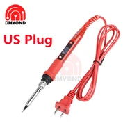 220v 80w lcd electric soldering iron 908s adjustable temperature solder iron quality soldering iron tips and kits us plug