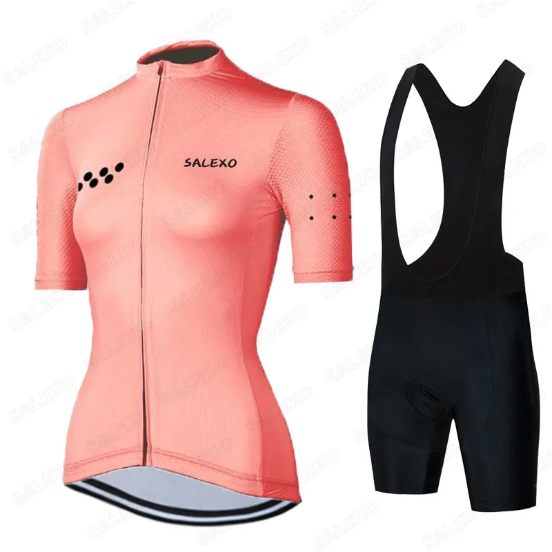 

Women Cycling Jersey 2021 Team Summer Cycling Clothing Breathable Set Racing Sport Mtb Bicycle Jersey Bike Uniform Triathlon