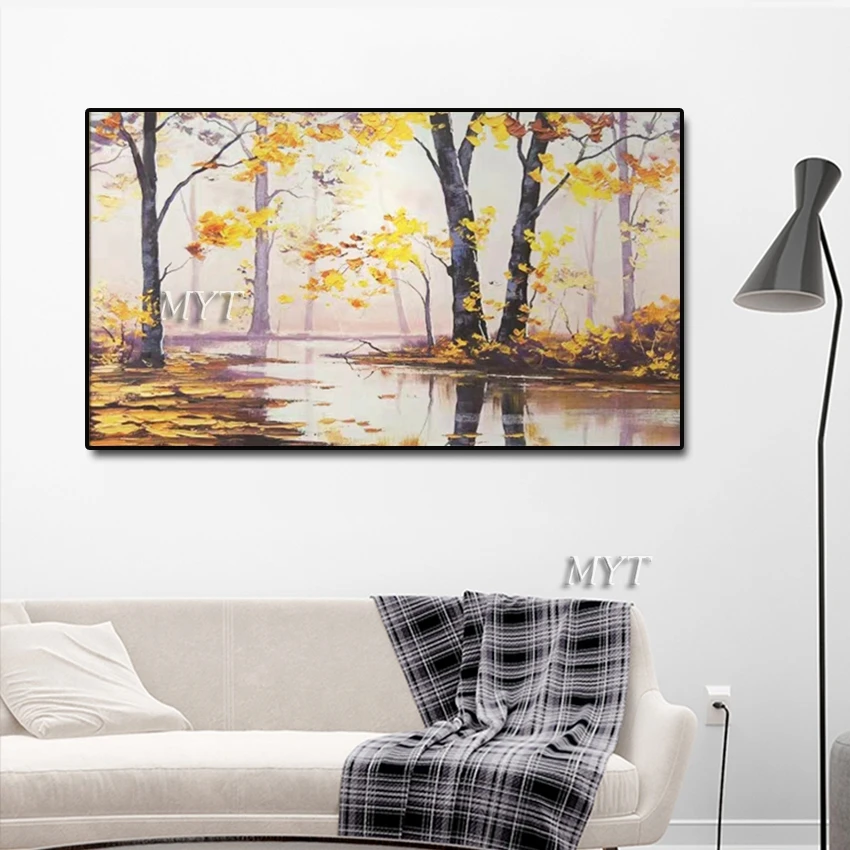 Лидер продаж Высококачественная абстрактная картина маслом на холсте ручной