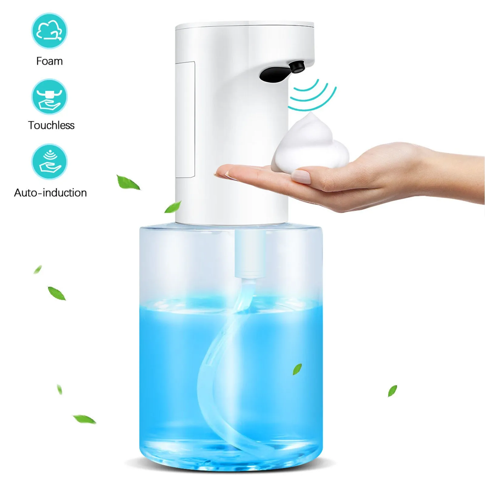 Hands Free Automatic Liquid Soap Dispenser Hand Sensor Touchless Pump For Kitchen Bathroom #4 | Обустройство дома