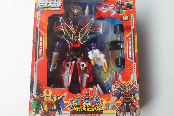 

TOMY Transformers Action FigureDX Kaizouku Sentai Gokaiger Magic Hao Kuai Wang Pirate Fit Out of Print Deformation Model Toy