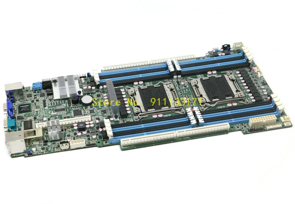 Для ASUS Z9PG-D16 ESC4000 G2 Серверная плата Материнская LGA2011 DDR3 Intel C602 чип материнская |