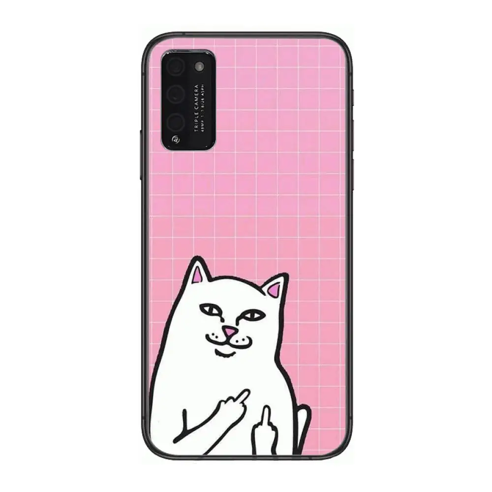 Стильная футболка с изображением персонажей видеоигр cat Чехол Мягкий Прозрачный