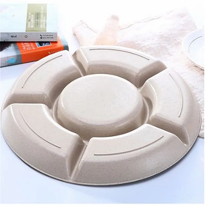 Креативная тарелка с несколькими сетками для десертов пластиковая коробка