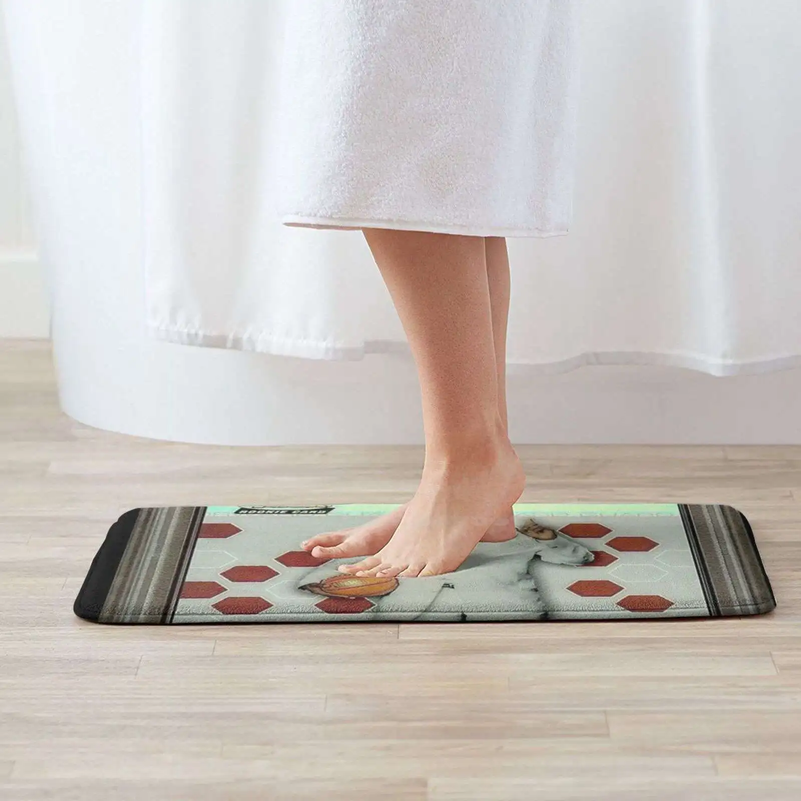 Джеймс редкая брикет 000 карточка мягкий домашний Противоскользящий коврик для