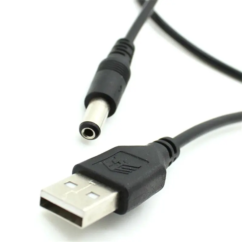 10 шт./лот порт USB2.0 до 5 5*2 1 мм 5V DC Цилиндрический разъем кабеля
