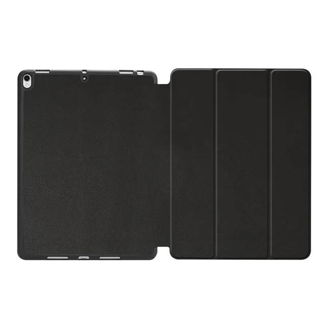 Black MTT чехол для планшета для iPad Pro Air 10,5 дюймов мраморная текстура из искусственной кожи+ Мягкий ТПУ задний смарт-чехол с держателем карандаша - Цвет: Black