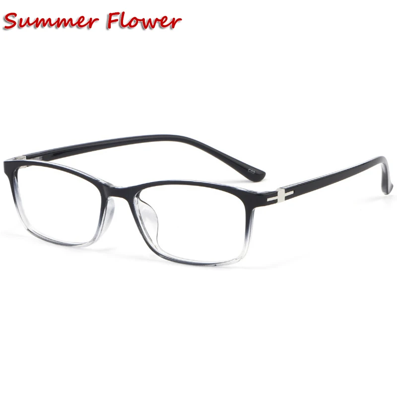

Women Transparent TR90 Eyewear Prescription Glasses Ultra Light Flexible Men Frame Optical Recipe Glass Eyewear