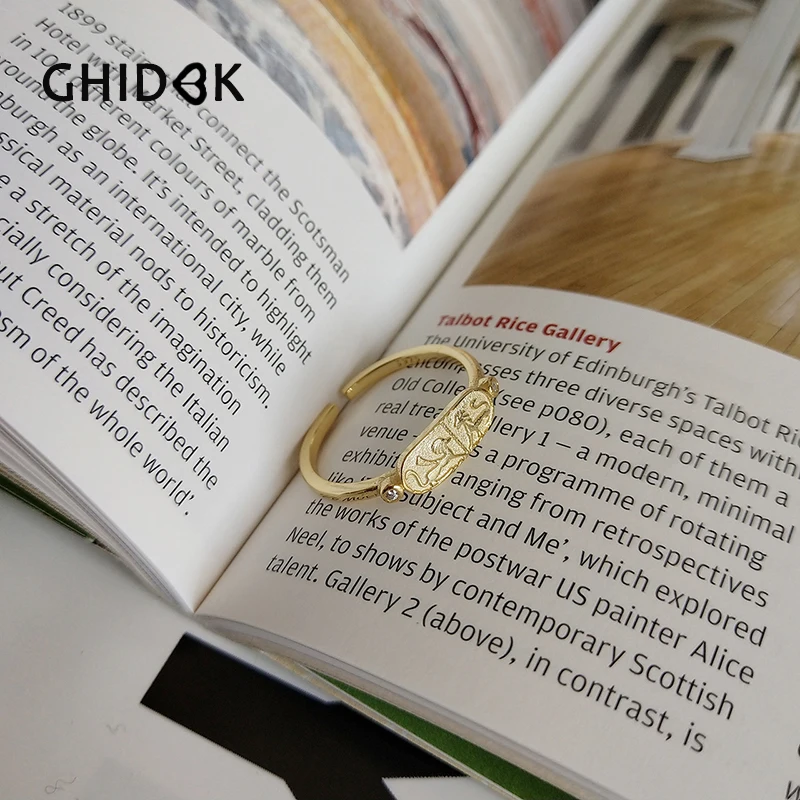 GHIDBK Handmade Thin Infinity Layered Rings for Women 925 Sterling Silver Animal Statement Geometric Stackable | Украшения и