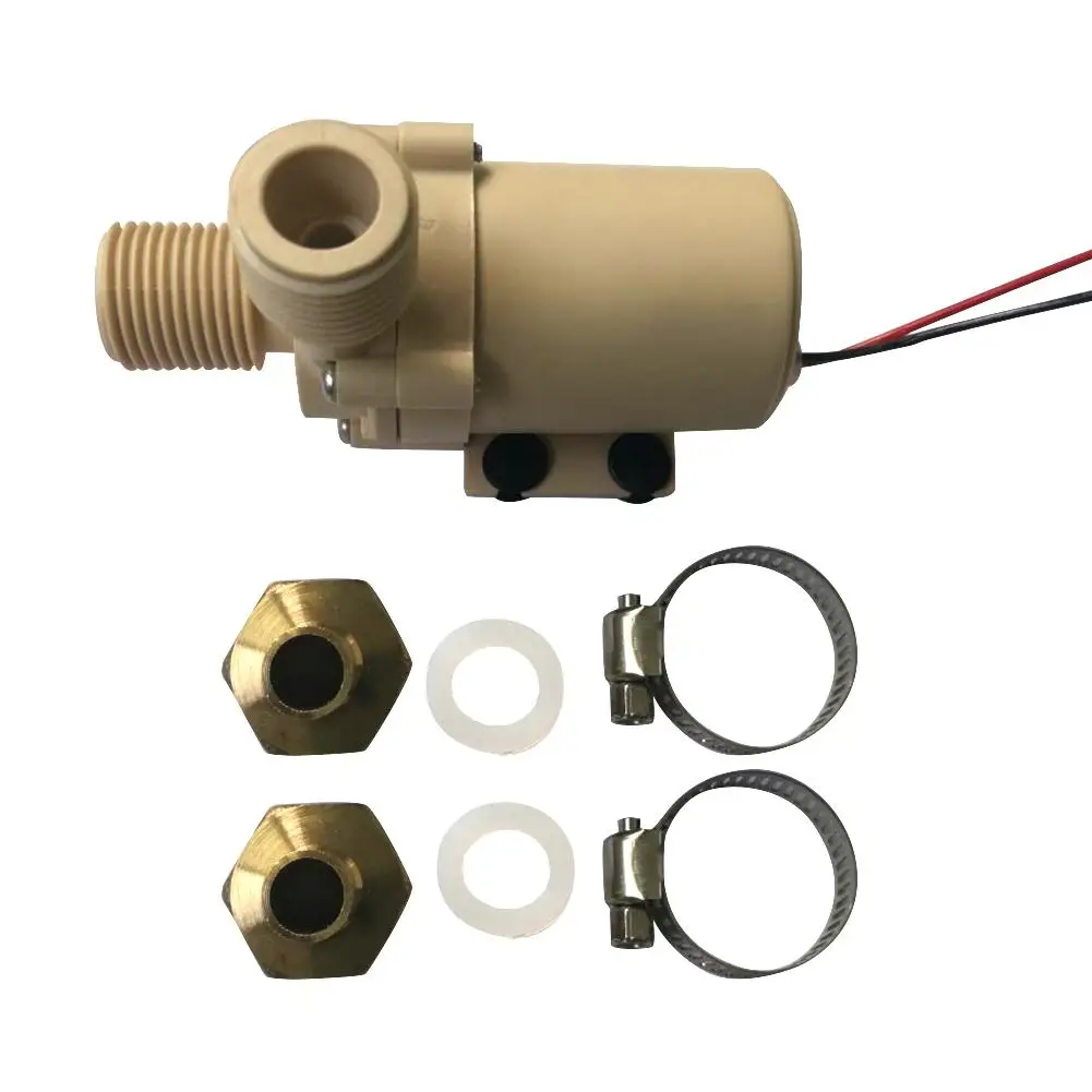 DC 24V Бесщеточный Водяной насос тихий высокотемпературный устойчивый горячий 12V 6W циркуляционный насос 1/" номинальный диаметр трубы-британский трубный стандарт клапанный инструмент
