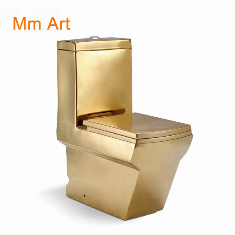 Художественный простой золотой слитный инструмент для одежды сифон