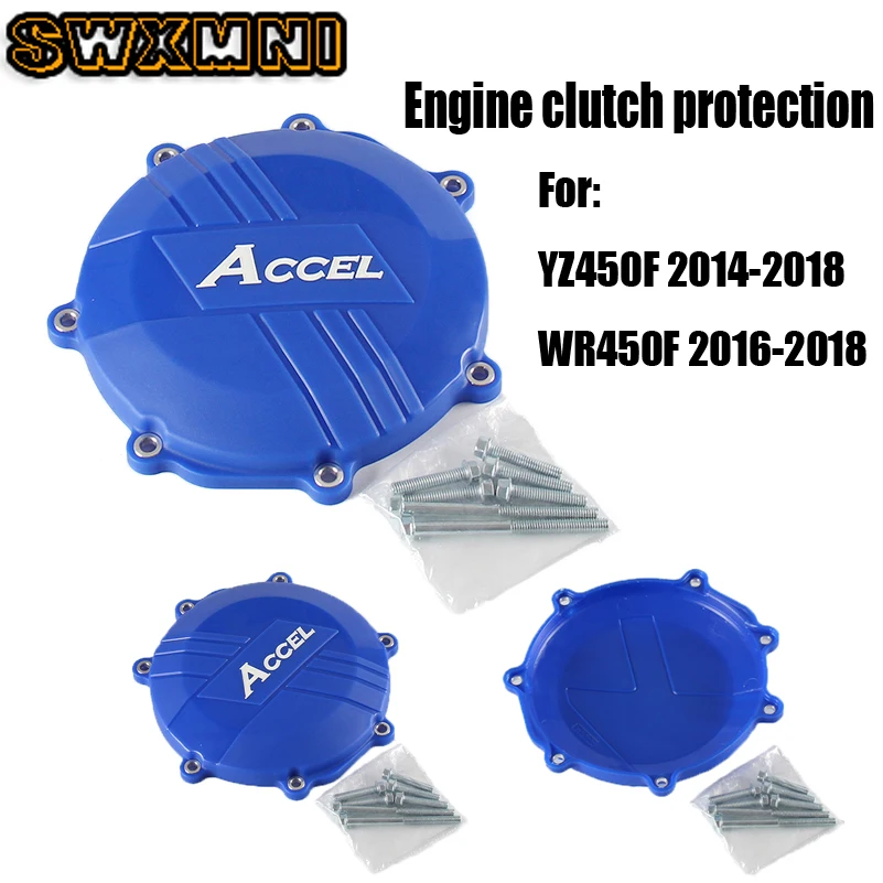 

Motorcycle Plastic Clutch Protector Cover Protection Cover For YZ450F 2014-2018 WR450F 2016-2018 MX Motocross Endupro
