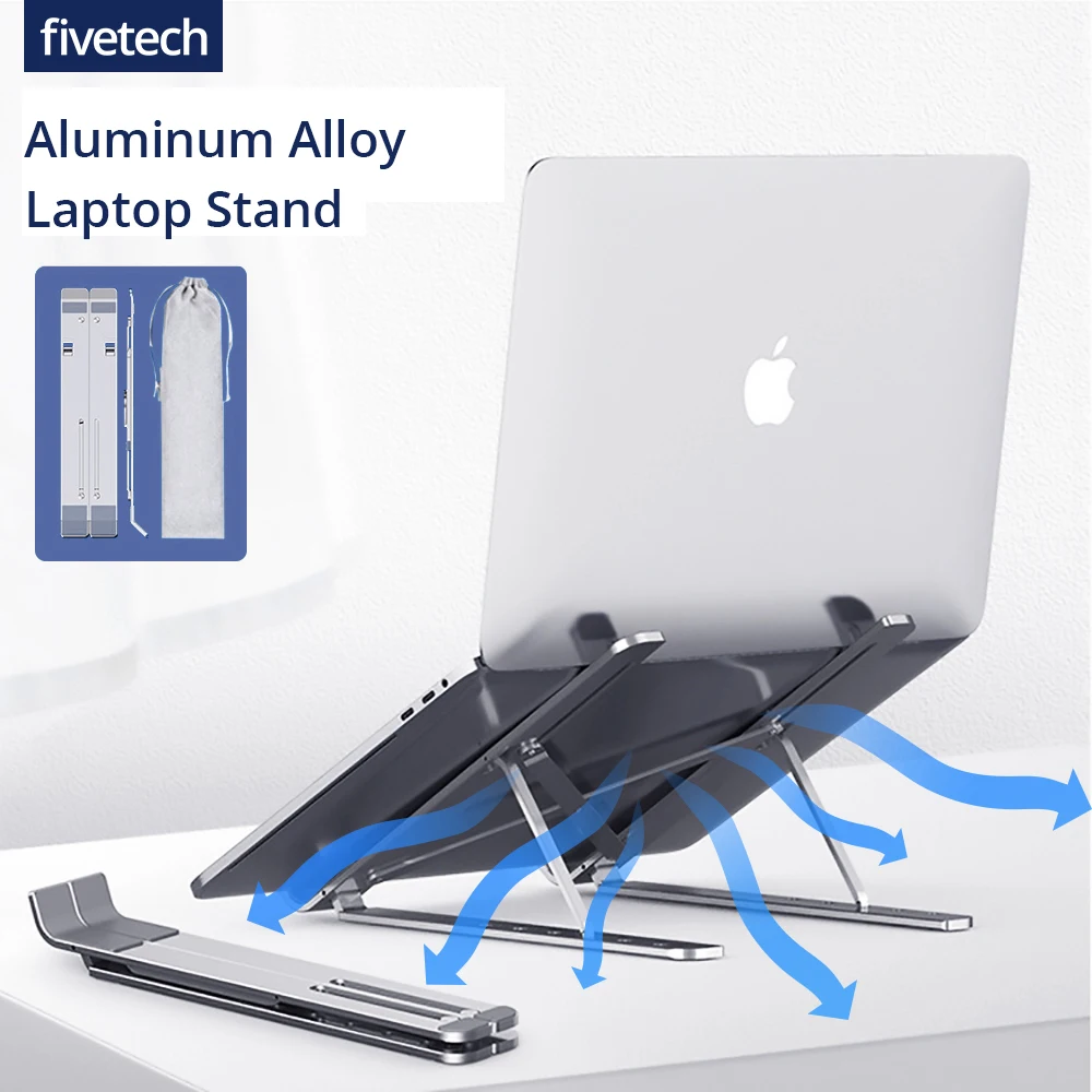 Fivetech регулируемый металлический держатель для ноутбука Macbook Pro / HUAWEI MateBook RedmiBook