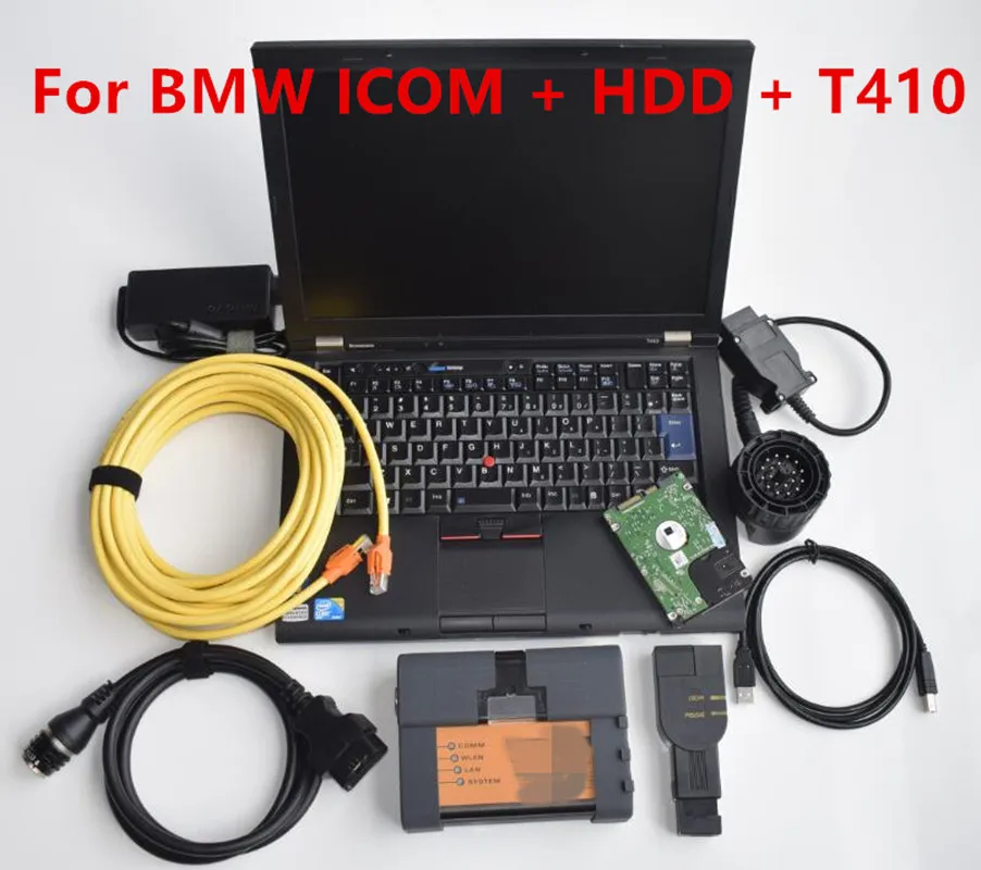 

For BMW ICOM A2 New Generation OF ICOM A+B+C With 2021.3V Engineers software Plus Lenovo T410 Laptop Ready to Use