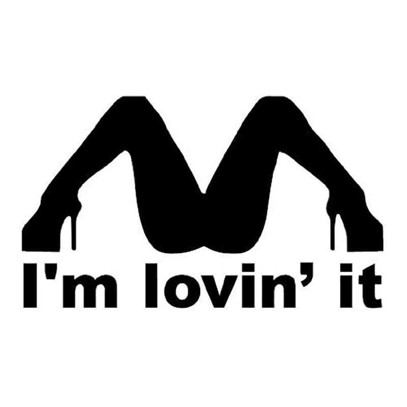 Высокая Автомобильная 3D наклейка для автомобилей ПВХ мне нравится забавная