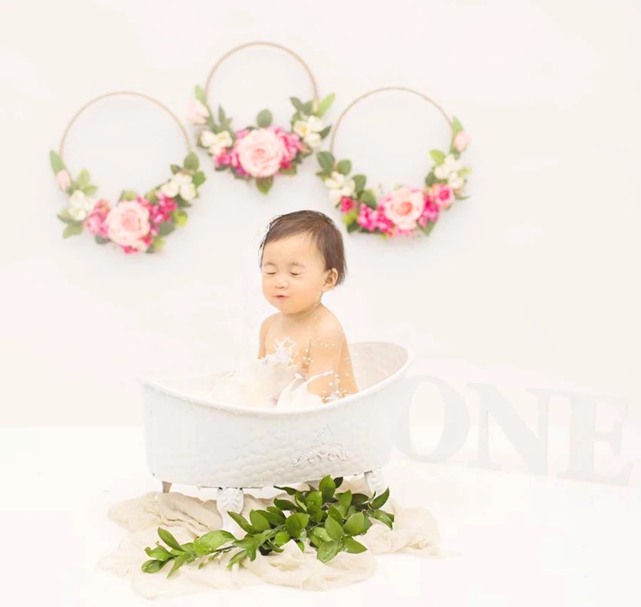 Baby Posing Bathtub Photography Prop for Baby Bath Fotografia, #P0712 image 2