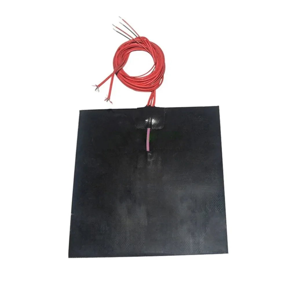 

330*330mm 220V 800W Silicone Heater Mat Pad For Printer Heated Bed Heating High Insulation Performance