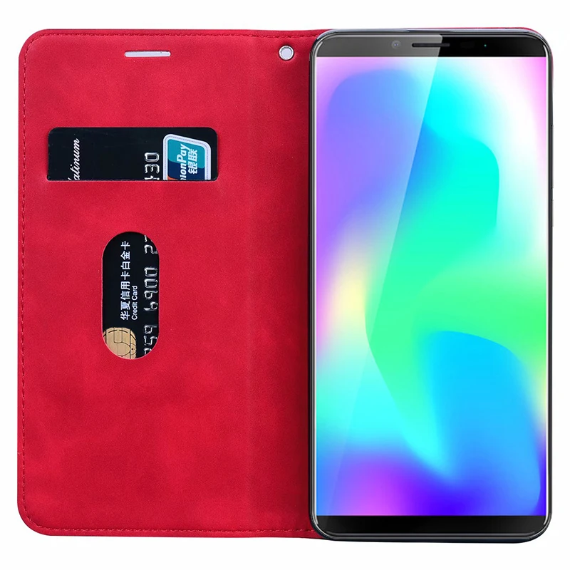 Чехол для Cubot X19 защитный чехол телефона роскошный кожаный книжка Capa X19s
