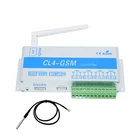 GSM SMS Пульт дистанционного управления 4-канальный Релейный переключатель CL4-GSM поддержка контроля температуры и влажности сигнализация