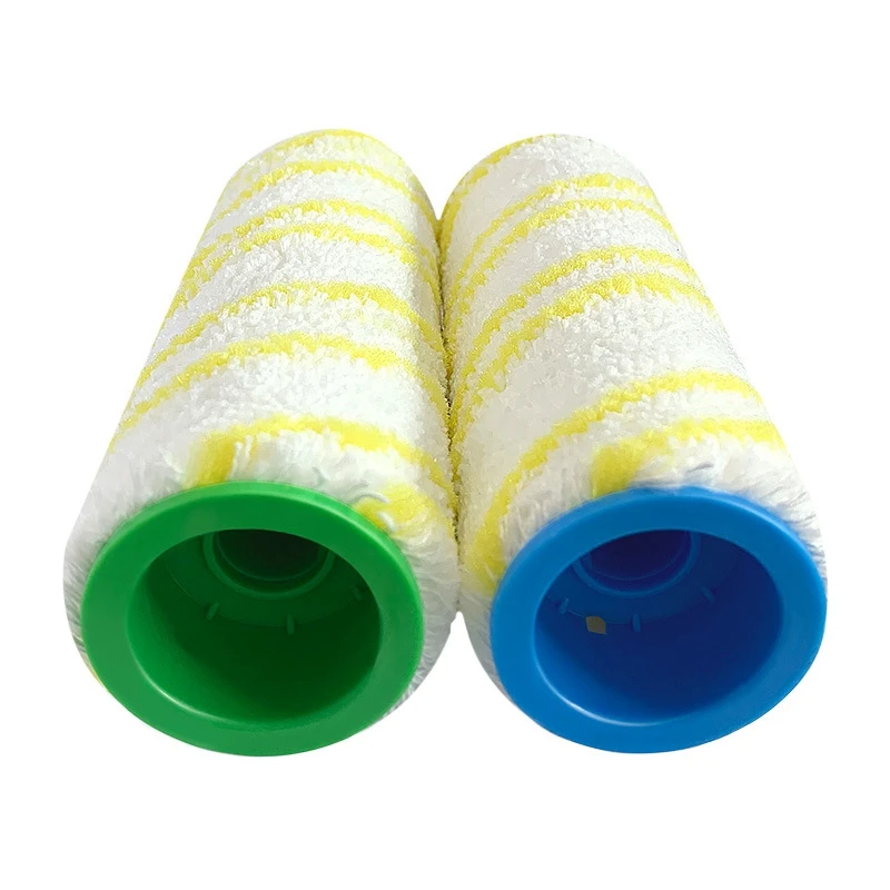 2 Pcs Roller Brush Set Wet Dry Hard Floor Vacuum Cleaner Replacement for Karcher FC3 FC5 Accessories Kit | Бытовая техника