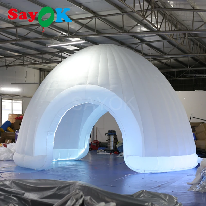 Коммерческая надувная палатка-шатер (диаметр 6 м/20 футов) палатка для освещения