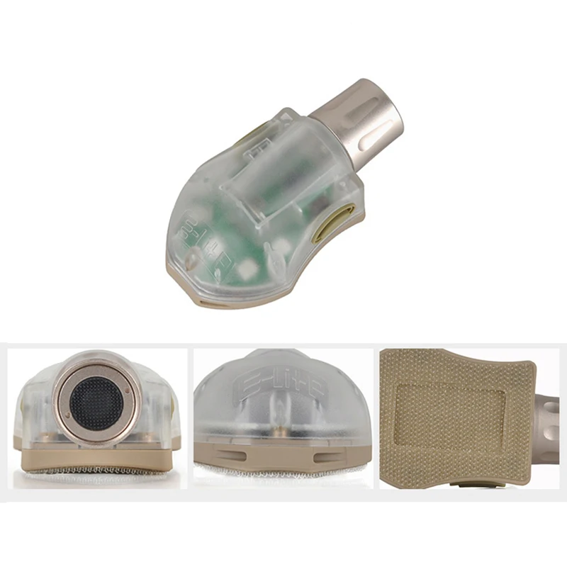 

ar 15 accessories Airsoft LED Helmet Signal Light Green Red Mant Strobe Safety Lamp With Magic Tape outdoor light for hunting