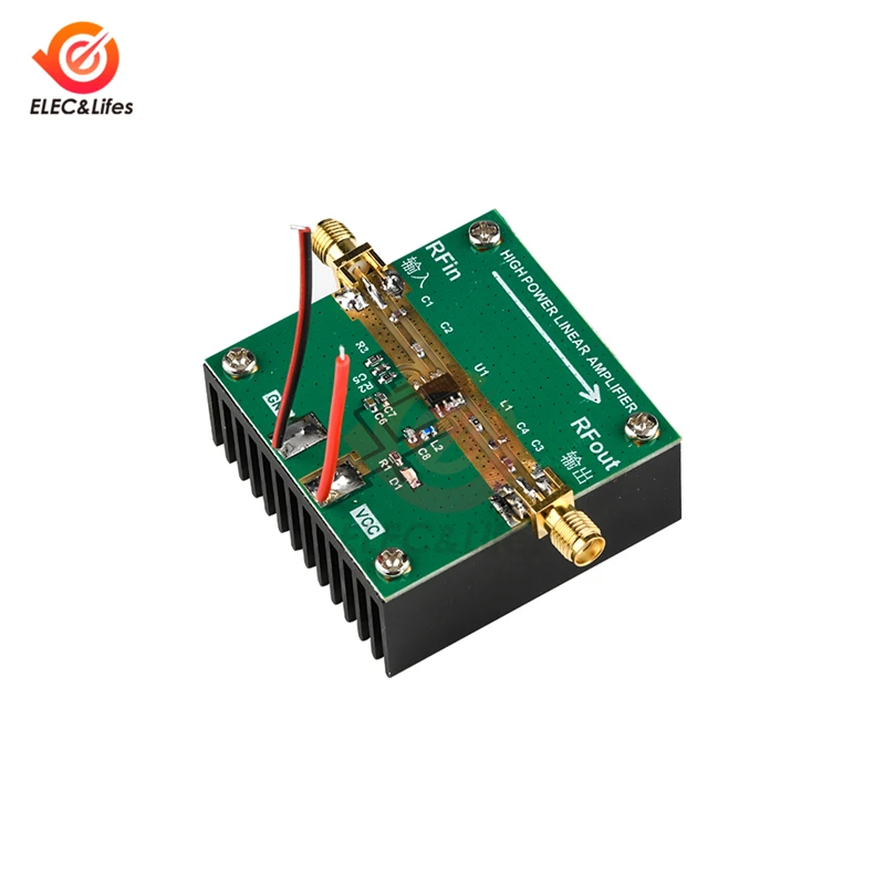 RF2126 400MHZ 2700MHZ широкополосная RF Мощность усилитель 2 4 ГГц 1 Вт светодиодные лампы