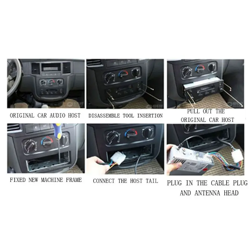 Автомобильный MP3-плеер U1JF 12 В 2 динамика стерео FM Bluetooth 1 USB/TF-порт |