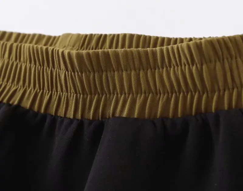 Оригинальные Евро-американские модные повседневные брюки с боковым поясом |