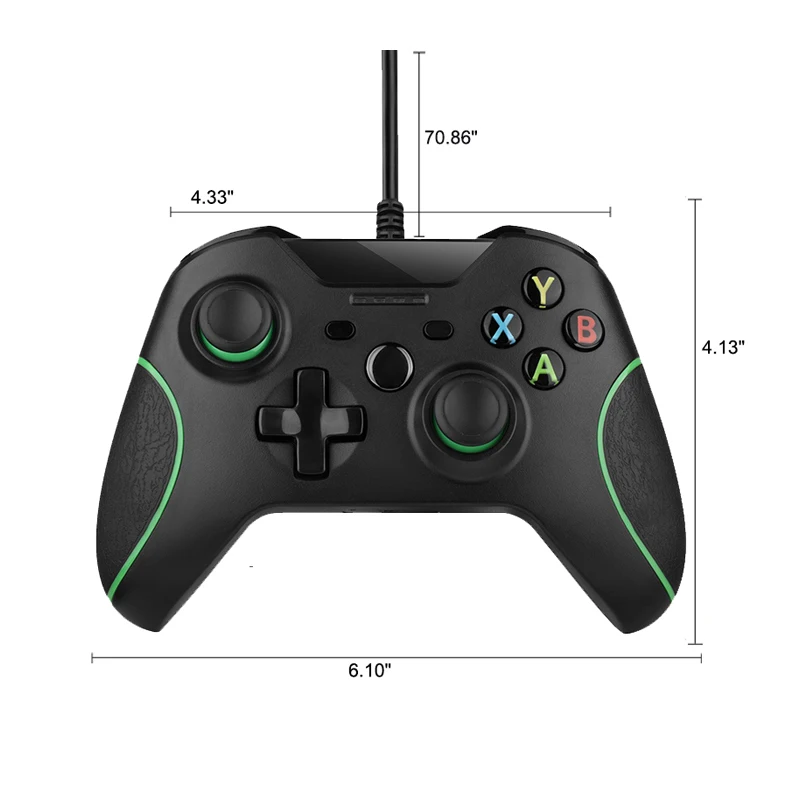 Проводной USB контроллер для XboxOne Slim игровой джойстик Microsoft S геймпад Windows