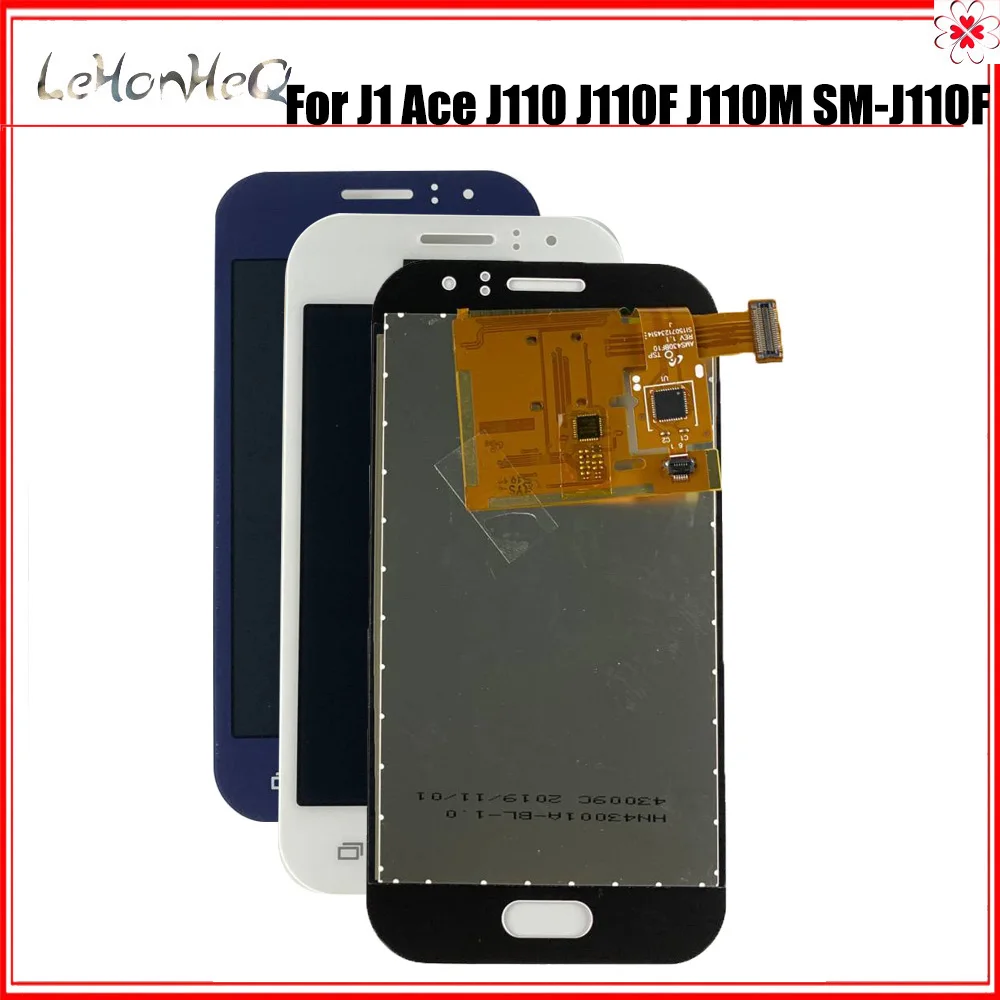 Тест ЖК-дисплей для Samsung Galaxy J1 Ace J110 SM-J110F J110H J110FM + сенсорный экран дигитайзер