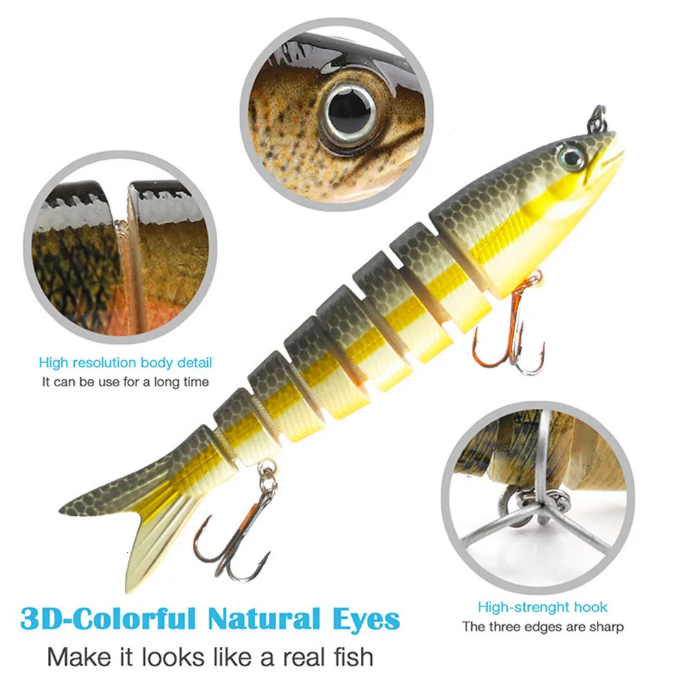 1 шт. 13 5 см искусственная приманка рыба окуня Тонущая жесткая рыболовная Щука