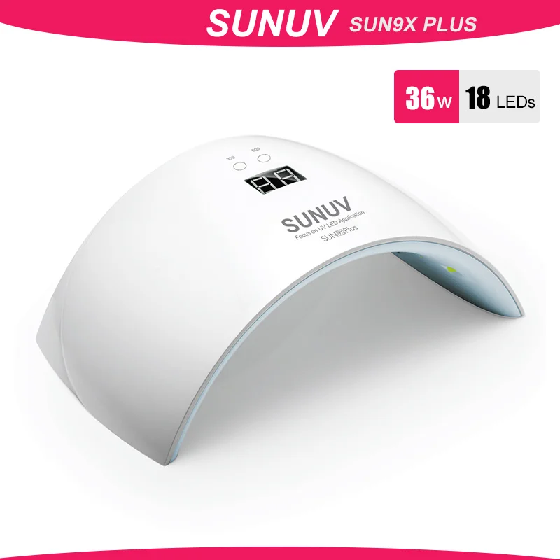 УФ лампа SUNUV SUN9x Plus для сушки гель лака на ногтях|Сушилки ногтей| |