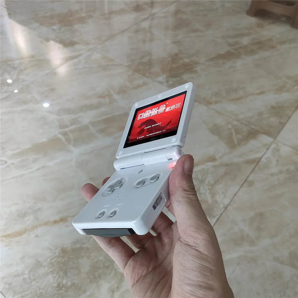 Выделите IPS ЖК-дисплей Экран для GBA SP игровой консоли 5-уровневая Яркость