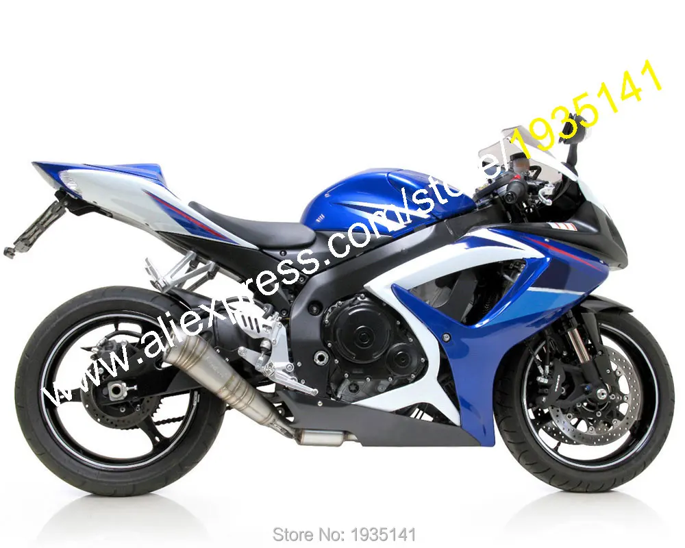 

For Suzuki GSXR 600 GSXR 750 K6 06 07 GSX-R600 GSX-R750 2006 2007 Aftermarket Sportbike Fairing (Injection molding)