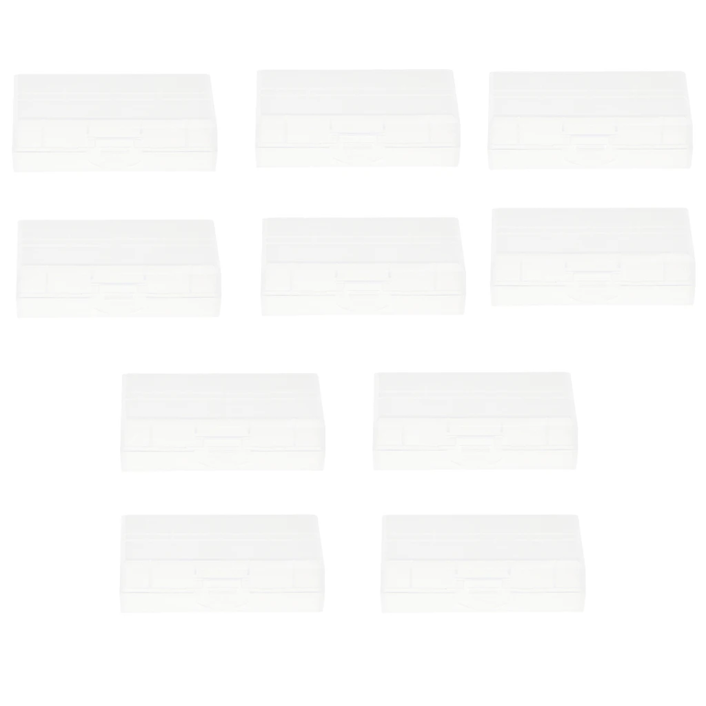 Чехол/коробка/Органайзер/держатель для аккумуляторов 18650 10 шт.|Бамперы| |