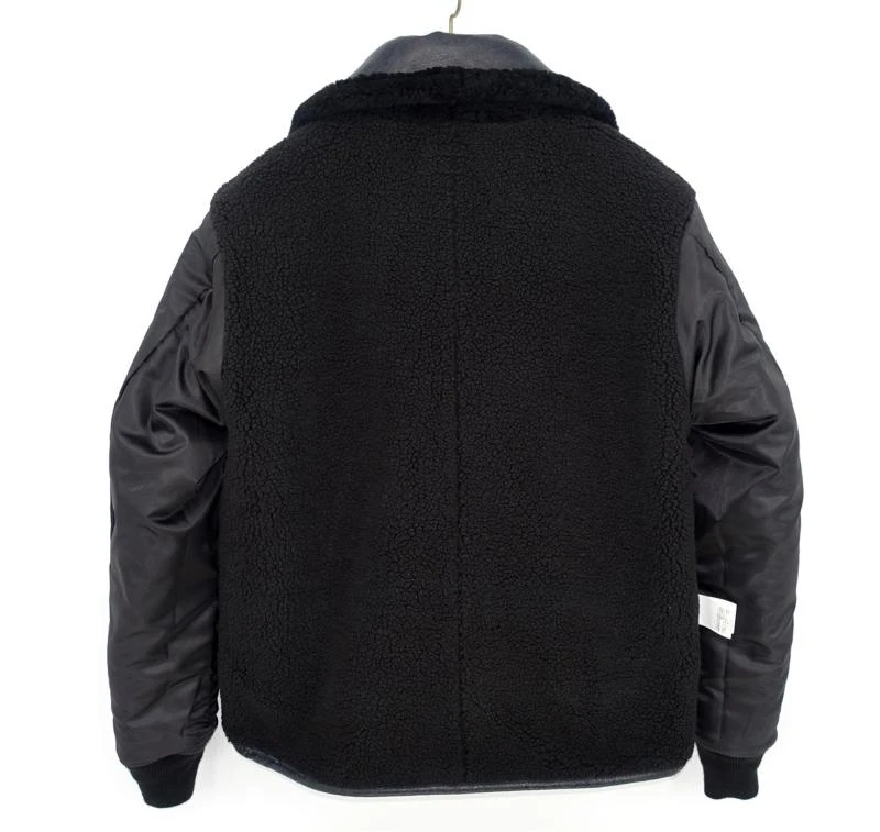 Новинка 2021 зимняя мужская натуральная телячья кожа пальто с натуральным мехом